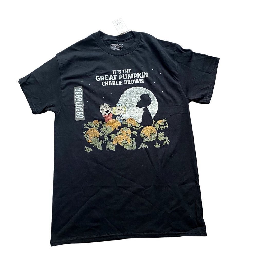 Peanuts Hybrid Apparel It's the Great Pumpkin Charlie Brown T-Shirt Sz Various